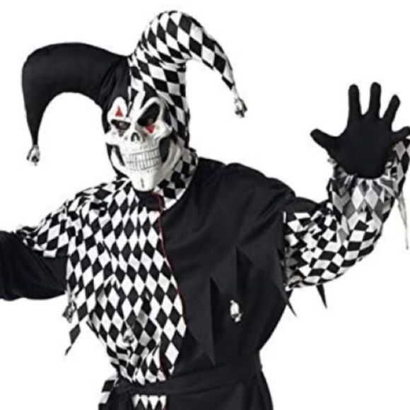 California Costumes Evil Jester Costume - Picture 2 of 6